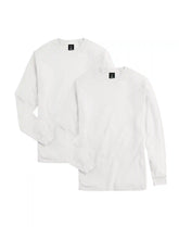 Hanes Beefy-T Unisex Long-Sleeve T-Shirt, Value 2-Pack