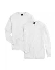 Hanes Beefy-T Unisex Long-Sleeve T-Shirt, Value 2-Pack