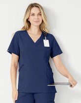Hanes Comfort Fit Scrubs Women's Scrub Top