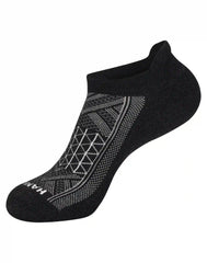 Hanes Absolute Run Men'sSocks Pack, 4-Pair Pack, Heel-Shield Tab, Moisture Wicking