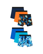 Hanes Originals SuperStretch Boys' Underwear Boxer Briefs Pack, 6-Pack
