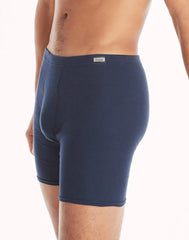 Hanes Men's Boxer Brief Super Value Pack, ComfortSoft Waistband, Assorted Blues, 10-Pack