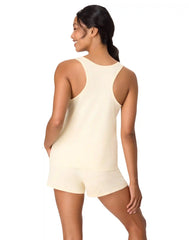 Hanes Originals Comfywear Women's Pajamas Set, Sleep Top & Shorts, Loungewear