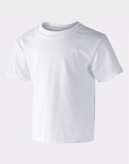 Hanes Toddler Boys' Crewneck Undershirt, White, 3-Pack
