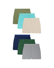 Hanes Originals SuperSoft Boys' Underwear Boxers Pack, 6-Pack, Moisture Wicking