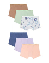 Hanes Originals SuperSoft Girls' Underwear Briefs Pack, 6-Pack, Moisture Wicking
