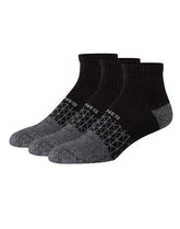 Hanes Absolute Active Men’s Cushioned Ankle Socks Pack, 3-Pack, Moisture Wicking