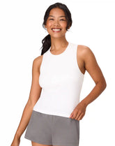 Hanes Originals Comfywear Women's Pajama Tank Top with Built-In Shelf Bra, Loungewear