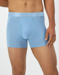 Hanes Originals Ultimate Men's SuperSoft Trunk Underwear, Assorted, 3-Pack