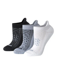 Hanes Absolute Run Women’s No Show Tab Socks, 3-Pairs