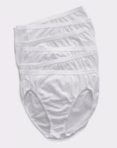Hanes Ultimate Women's Breathable Hi-Cut Underwear, 6-Pack