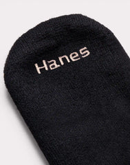 Hanes Women's Athletic Low Cut Socks, Full Sole Cushion, Extended Sizes, 10-Pairs