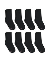Hanes Ultimate Women's Crew Socks Pack, Cushioned, 8-Pairs
