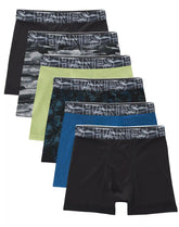 Hanes Boys' Performance Mesh Tween Boxer Briefs Pack, X-Temp, Assorted, 6-Pack