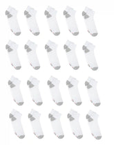 Hanes Men’s Cushioned Ankle Socks Pack, 20 Pairs, Moisture Wicking