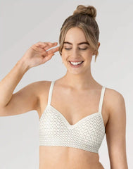 Hanes Foam Evolution Women’s Wireless Bra with SmoothTec Band