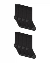 Hanes Men's Crew Socks Pack, 8-Pack, X-Temp® Breathable & Cooling, Odor Control