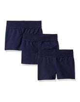 Hanes Girls' Jersey Shorts, 3-Pack