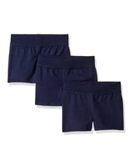 Hanes Girls' Jersey Shorts, 3-Pack