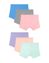 Hanes Toddler Girls' Shorts Pack, 6-Pack, Cotton Stretch