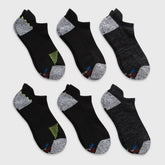 Hanes Moves Men's Heel Shield Socks Pack, 6-Pack, Moisture-WickingAthletic Socks