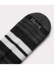 Hanes Cool DRI Men's Crew Socks with Ventilation, 3-Pairs