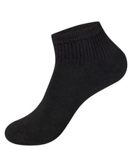Hanes Women's Athletic Ankle Socks, Full Sole Cushion, Extended Sizes, 10-Pairs
