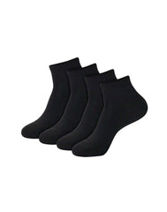 Hanes Moves Men's Ankle Socks Pack, 4-Pair Pack, 360 Stretch, Lightweight, Moisture Wicking
