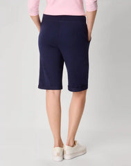 Hanes Women's French Terry Bermuda Shorts, 11"
