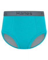 Hanes Confident Nights™ Boys' Overnight Underwear Pack, 3-Pack, Light & Moderate Leaks, Gem Multi