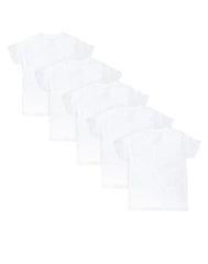 Hanes Boys' Crewneck Undershirt, 5-Pack