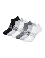 Hanes Absolute Active Boys' No-Show Socks Pack, 6-Pack, Heel Shield, Moisture-Wicking