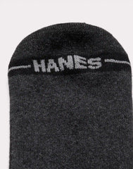 Hanes Double Tough Men's Low Cut Socks, Max Cushion, Shoe Sizes 6-12, 6-Pairs