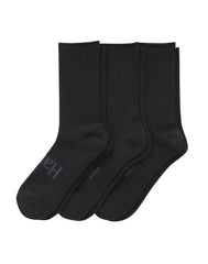 Hanes Originals Men’s Crew Socks Pack, 3-Pairs, SuperSoft
