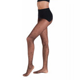 Hanes Glide Women's Seamless Dot Tights – Sheer Hosiery – No-Dig Waistband