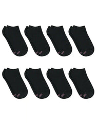 Hanes Ultimate Women's No Show Socks Pack, Cushioned, 8-Pairs