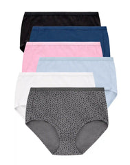 Hanes Ultimate Women's Breathable Brief Underwear, 6-Pack