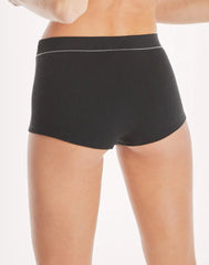 Hanes Originals Women's Underwear Seamless Rib Boyfit Panties, 3-Pack