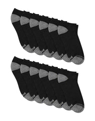 Hanes Active Men's Low-Cut Socks Pack, 12-Pack, X-Temp, Fresh IQ Odor Guard