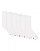 Hanes Performance Men's Cushioned Big & Tall Crew Socks, 6-Pairs