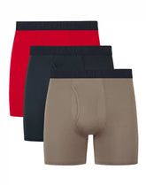 Hanes Ultimate® Comfort Sport Men's Underwear Boxer Briefs Pack – 3-Pack – X-Temp® – Moisture-Wicking Performance