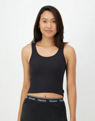 Hanes Originals Comfywear Women's Rib Crop Tank
