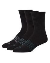 Hanes Absolute Active Men’s Cushioned Crew Socks, Shoe Sizes 6-12, 3-Pairs
