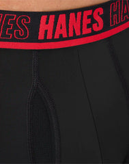Hanes Ultimate® Moves® Men's Underwear Boxer Briefs Pack – 3-Pack – X-Temp™ Performance Total Support Pouch® Stretch
