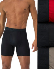 Hanes Ultimate® Comfort Sport Men's Underwear Boxer Briefs Pack – 3-Pack – X-Temp® – Moisture-Wicking Performance