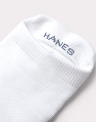 Hanes Moves Women's Seamless Stretch No Show Tab Socks, 3-Pairs