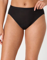 Hanes Comfort, Period. Women's Underwear High-Cut Pack, 3-Pack, Light Bladder Leak Protection