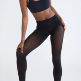 Hanes Glide Women's Seamless Opaque Tights - No-Dig Waistband Hosiery
