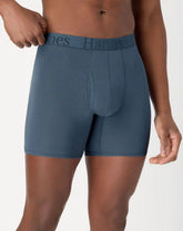 Hanes Originals Men's SuperSoft Boxer Brief Underwear, Viscose from Bamboo, Assorted, 3-Pack