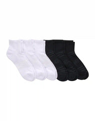 Hanes Moves Breathable Mesh Men’s Ankle Socks, Shoe Sizes 6-12, 6-Pairs